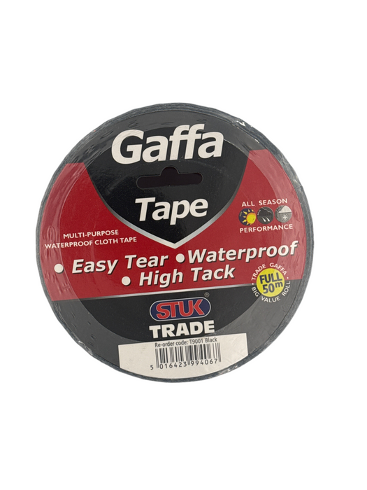 Gaffa - Tape Black