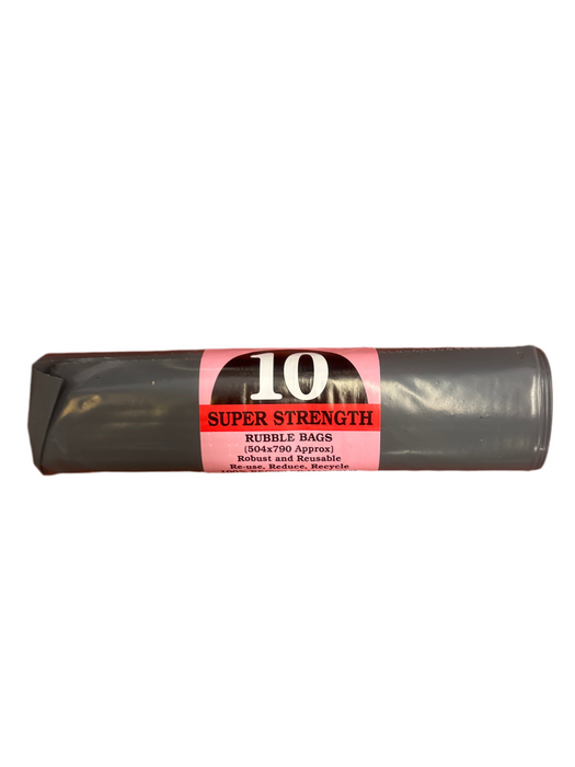 Super strength rubble bags - 10PK