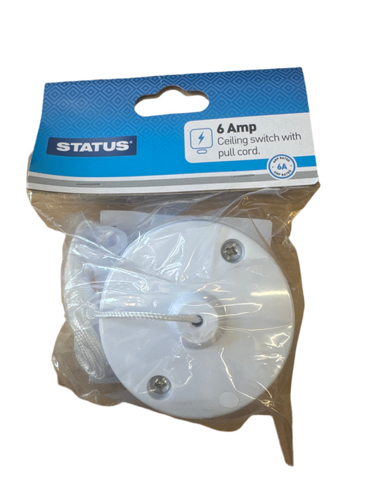 Status Ceiling Switch With Pull Cord