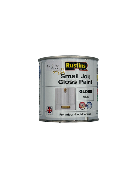 Rustins - Small Job Gloss Paint White