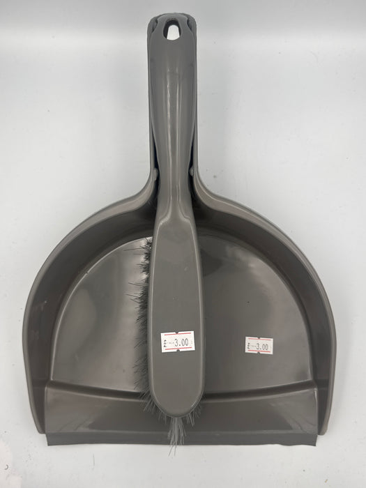 Dust pan and brush