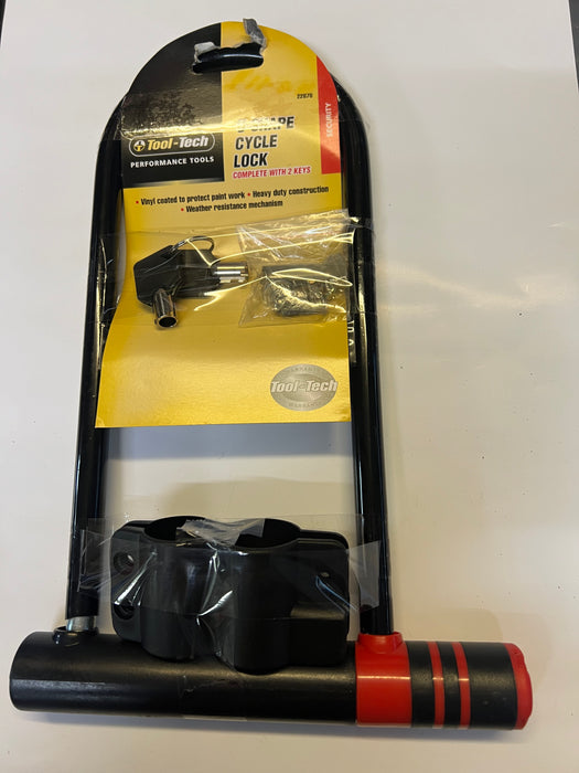 Tool-Tech U Type Bike - Motor Bike Lock