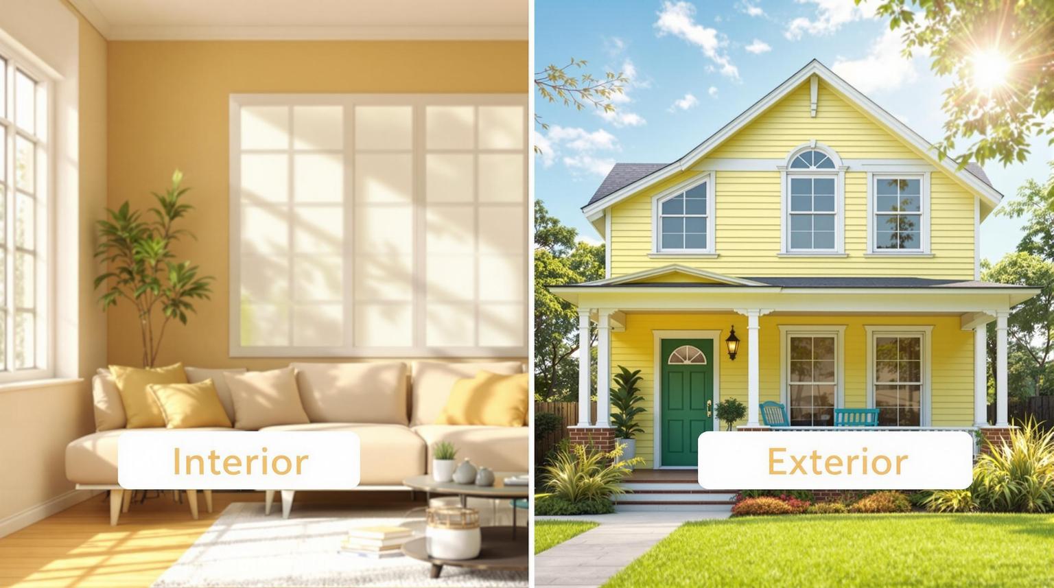 Choosing the Right Paint: Interior vs Exterior