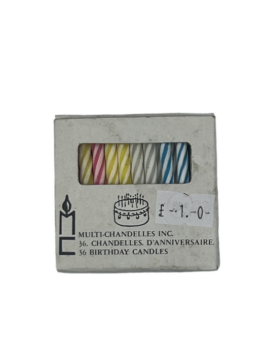 Birthday Candles x 36