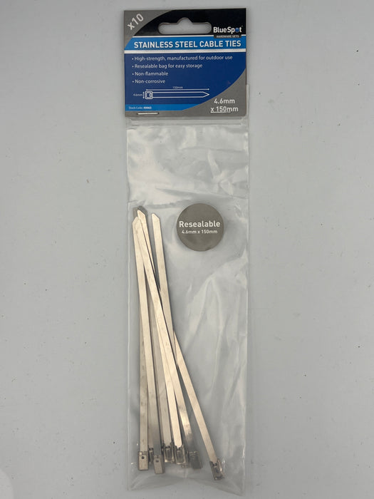 Stainless Steel Cable Ties 100mm