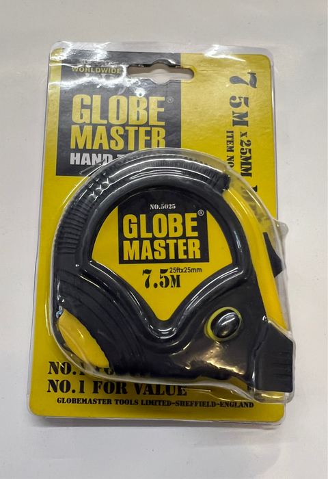 Globe Master - 7.5M measuring tape