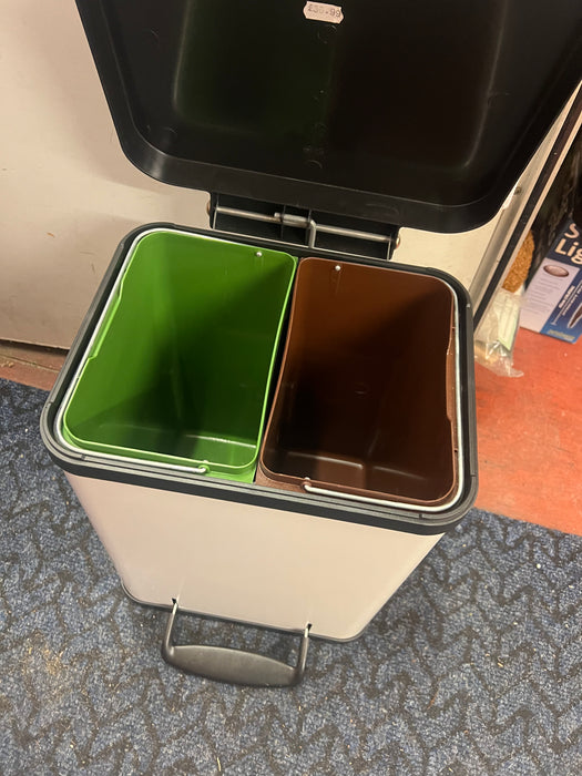 Double Peddle Bin